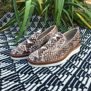 FP Snake Eyes Velvet Loafers, 37